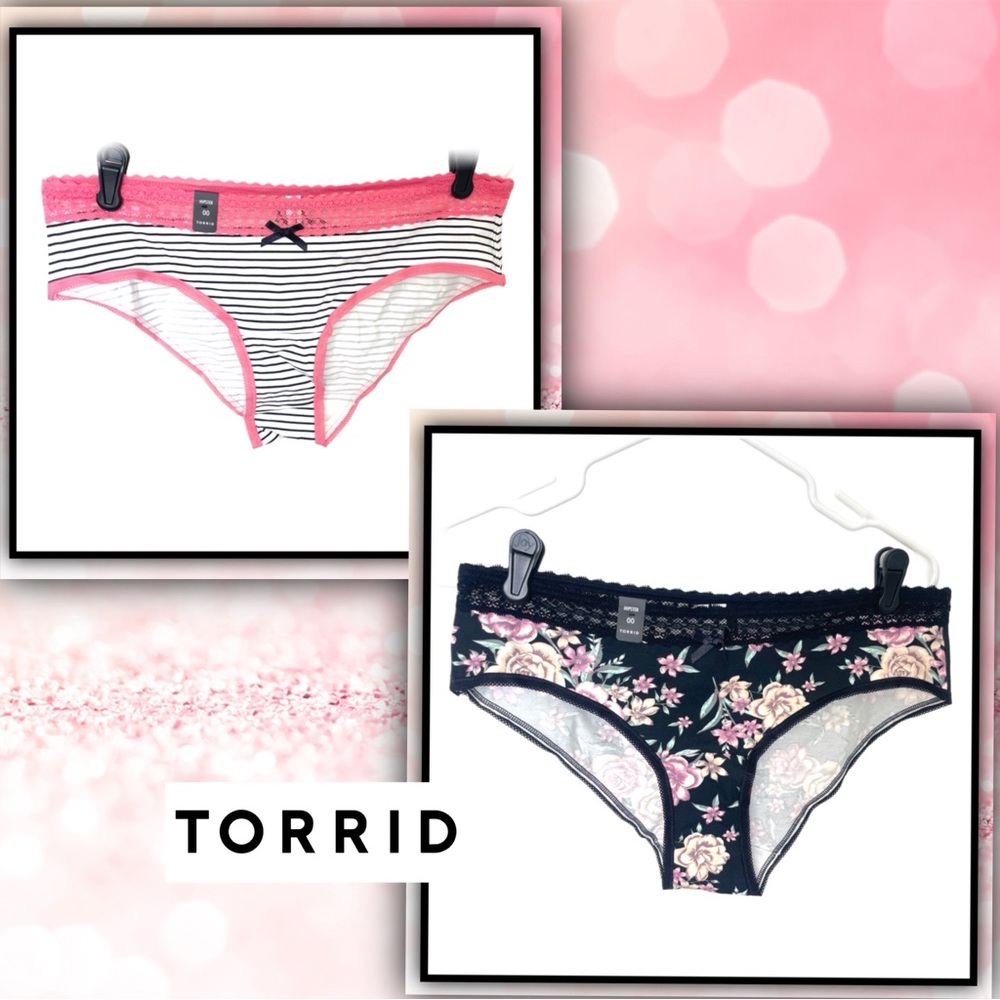 ⭐️NEW⭐️ TORRID Lace Trim Hipster Panties #T8912pc